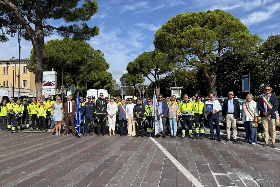 Zato e la protezione civile in gruppo
