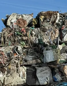Bundled car shredding plant production