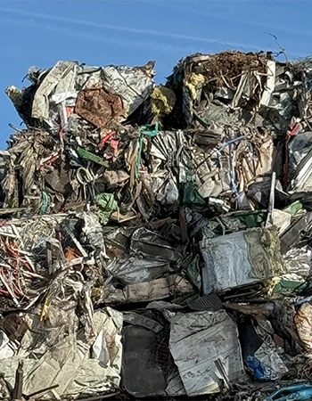 Bundled car shredding plant production