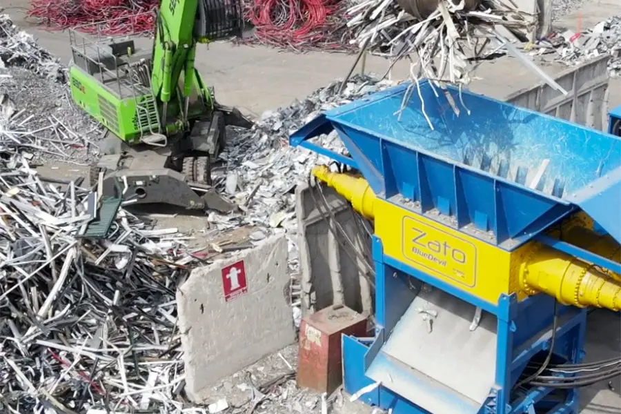 Zato Shredders aluminium recycling