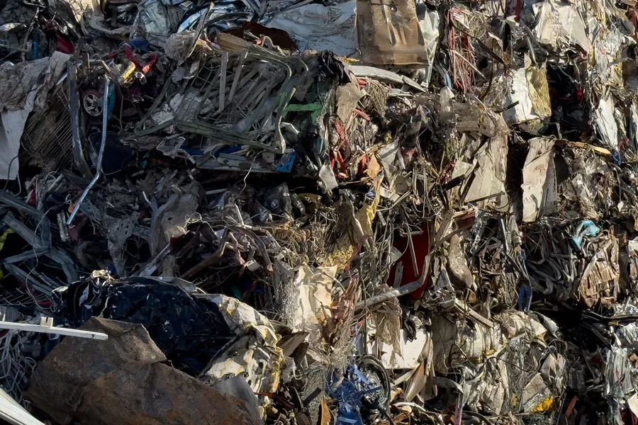 Baled scrap shredding plant manufacturers