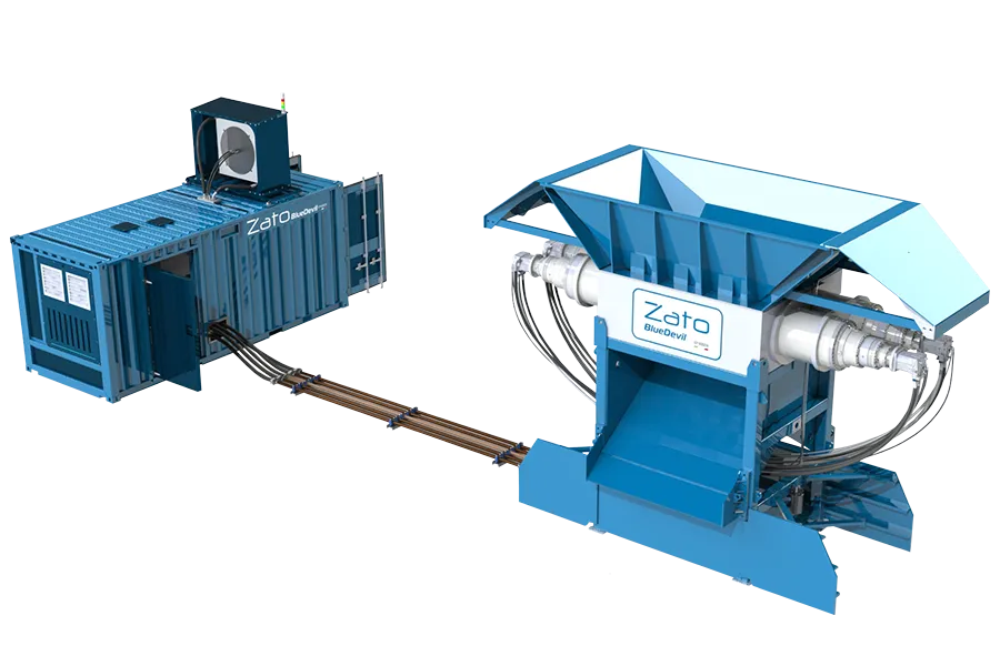 Blue Devil Trituratore Bialbero