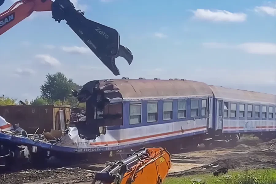 Demolition trains