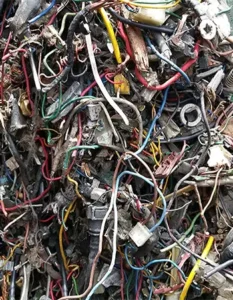 Electrical cable recycling machines