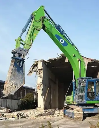 Industrial and civil demolition equipment