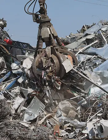 Machines for processing light ferrous scrap HMS2