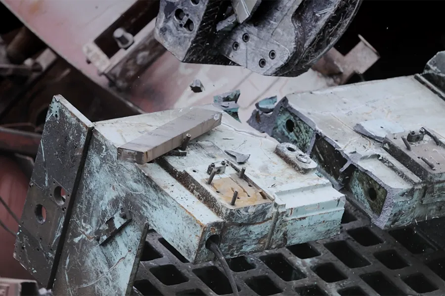 Plant treatment rottage cast iron