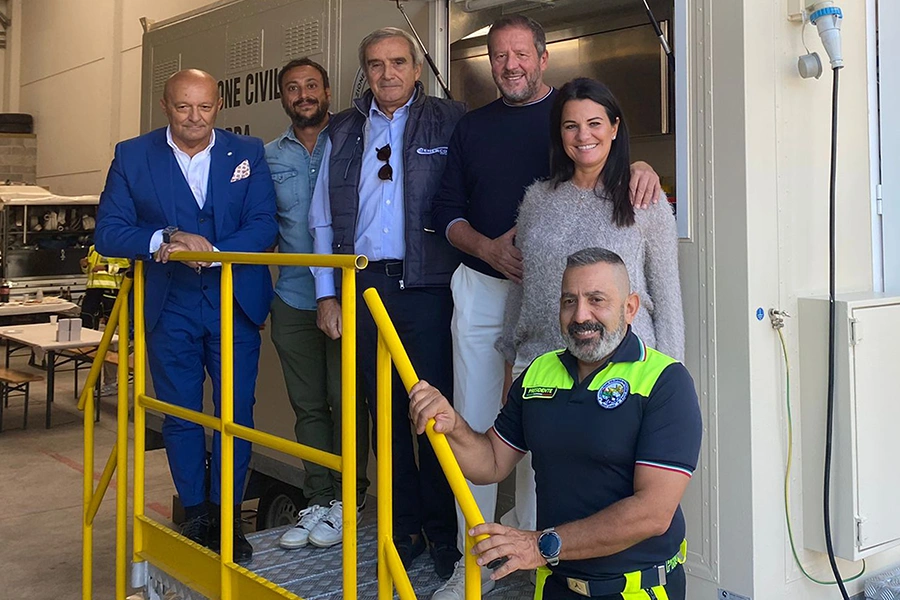 zato protezione civile basso garda cucina mobile